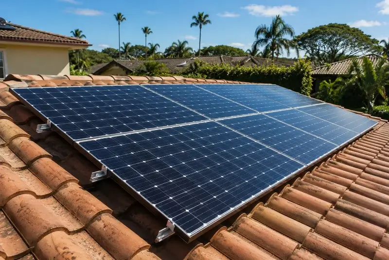 Installation de panneaux solaires à Lecelles